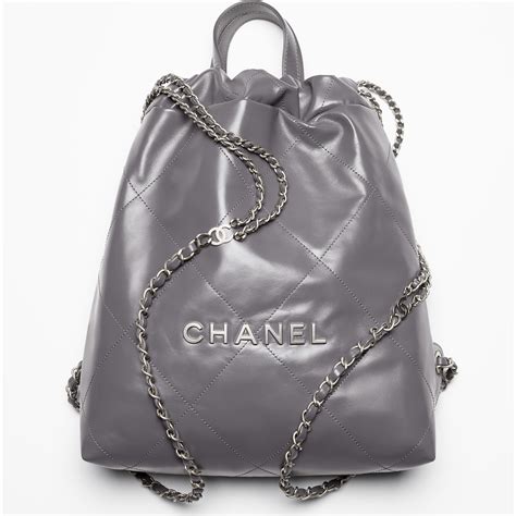 silver chanel backpack|chanel backpack review.